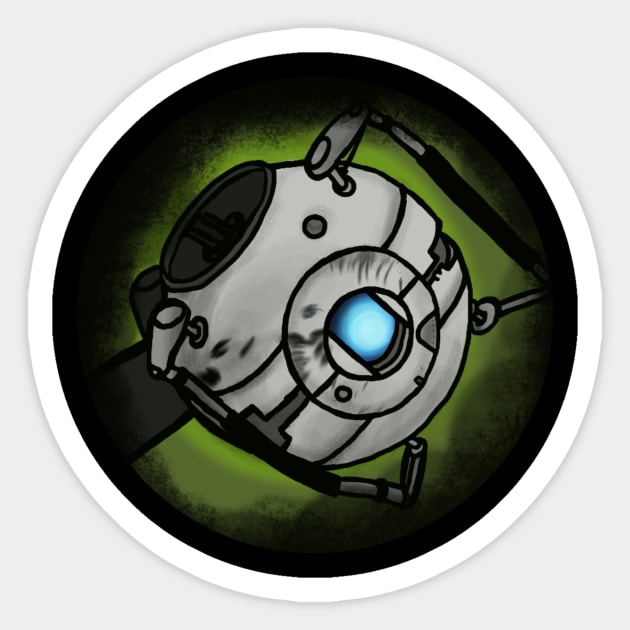 Wheatley (Green) Sticker by DestinyHunters